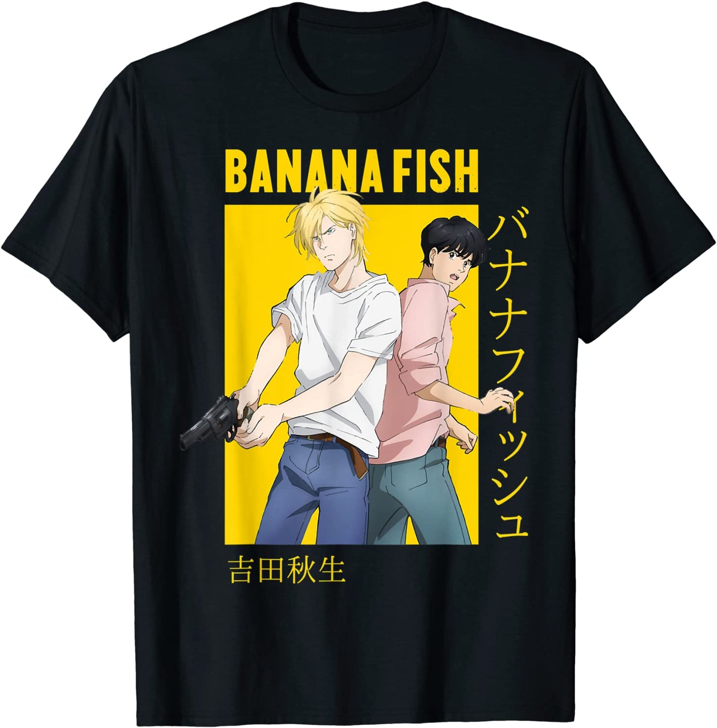 Banana Fish Ash Lynx Eiji Okumura Card Anime Essential T-Shirt
