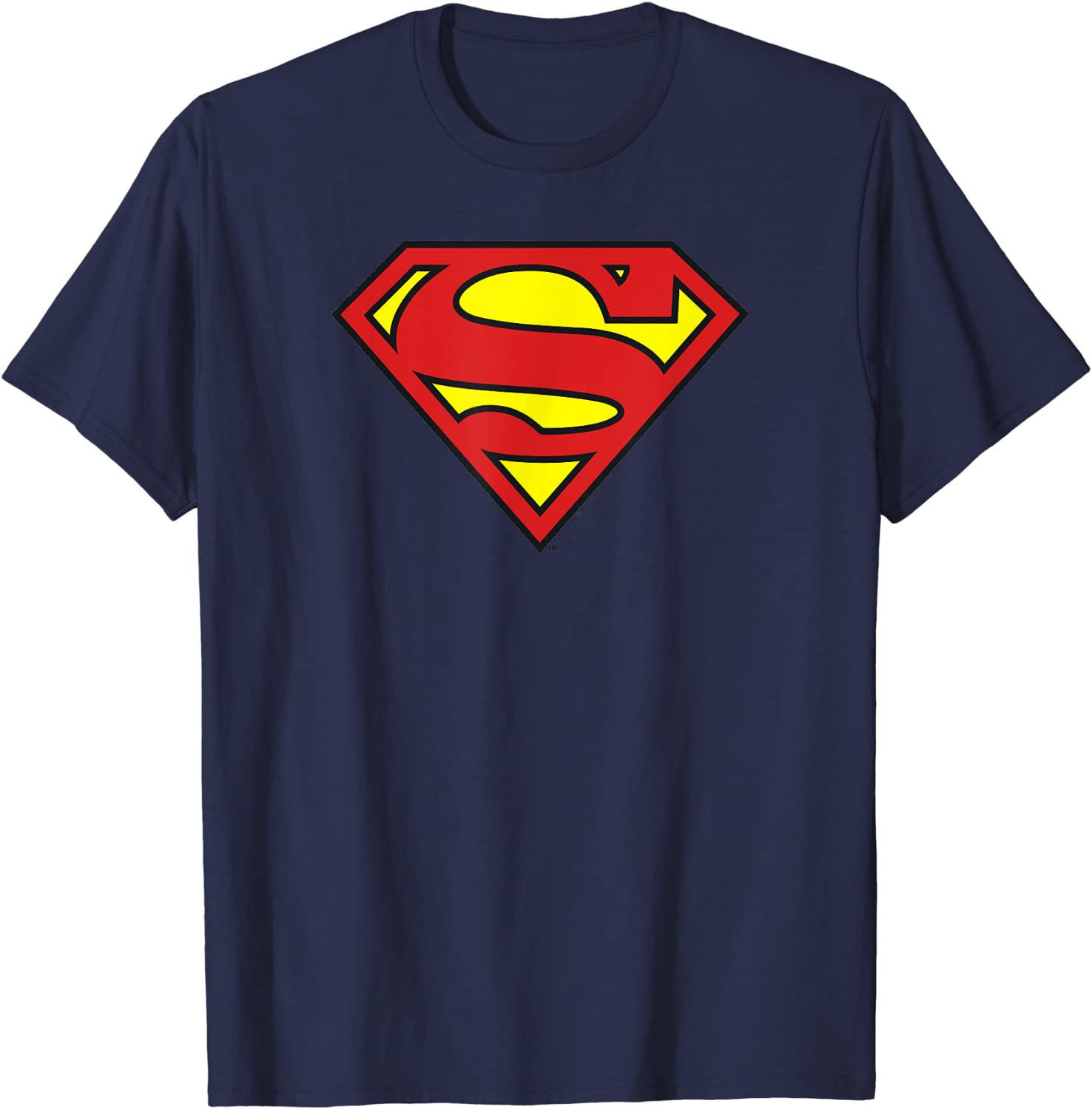 Superman Classic Logo T Shirt T-Shirt