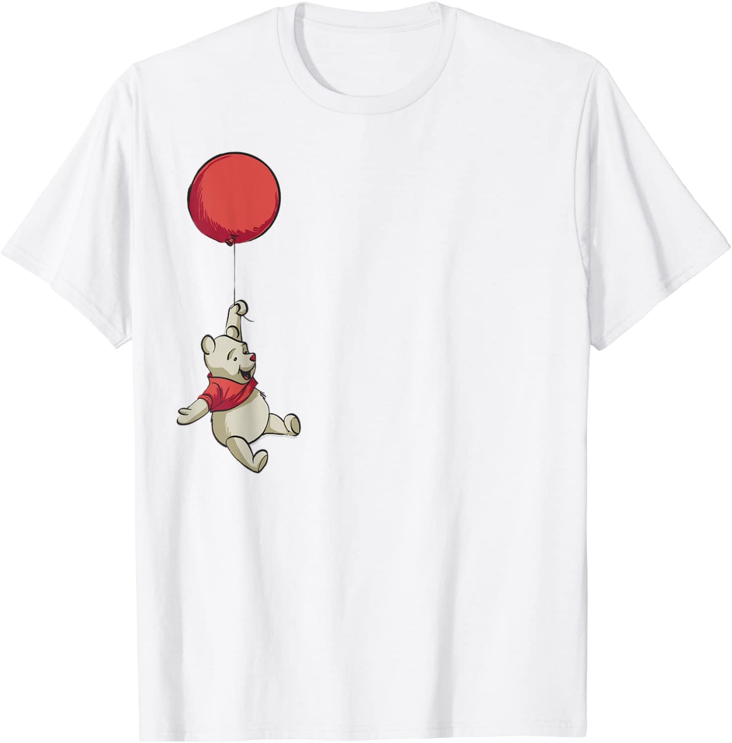 Disney Winnie The Pooh Floating Along Portrait T-Shirt
