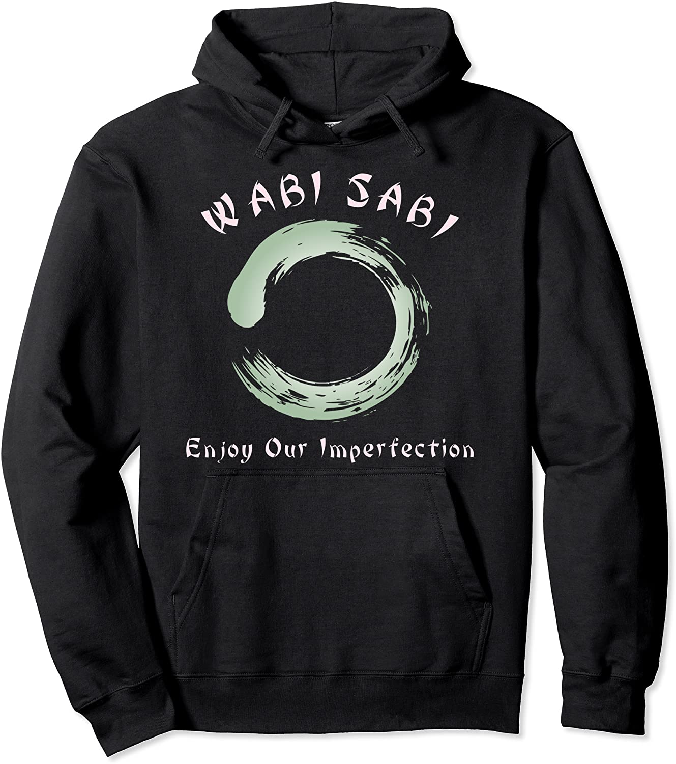 Eastern Zen Philosophy of Wabi Sabi Pullover Hoodie