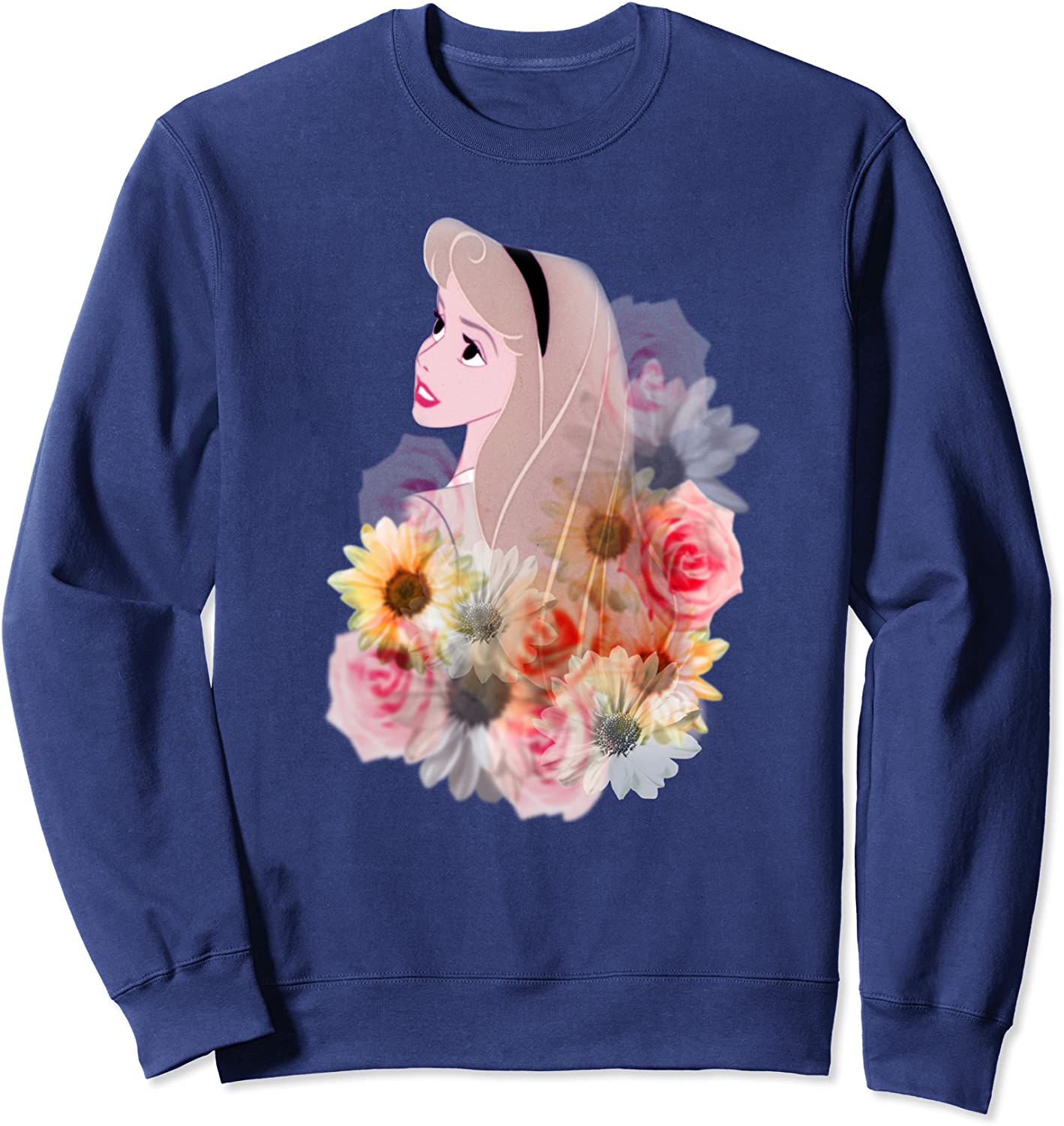 Disney Princess Aurora Sleeping Beauty Floral Sweatshirt