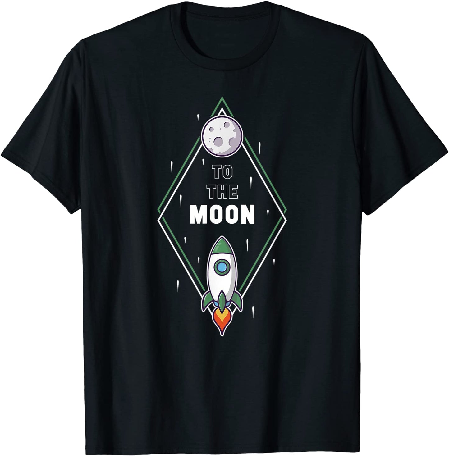 To The Moon Wallstreetbets-Inspired T-Shirt