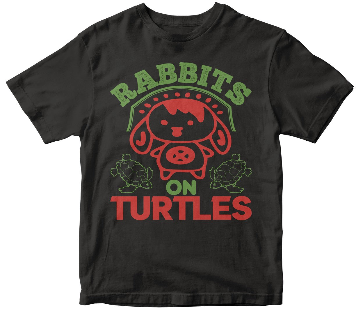 Rabbits On Turtless