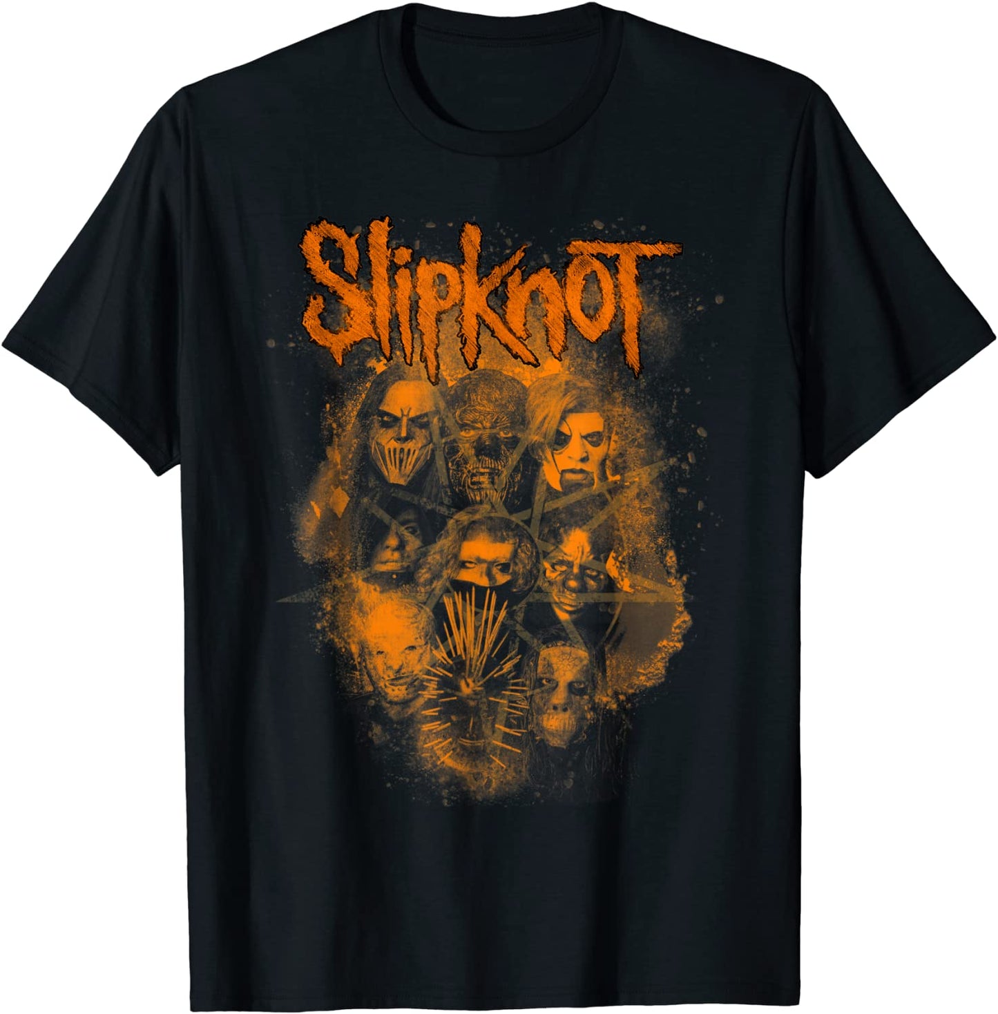 Slipknot Official We Are Not Your Kind Orange T-Shirt