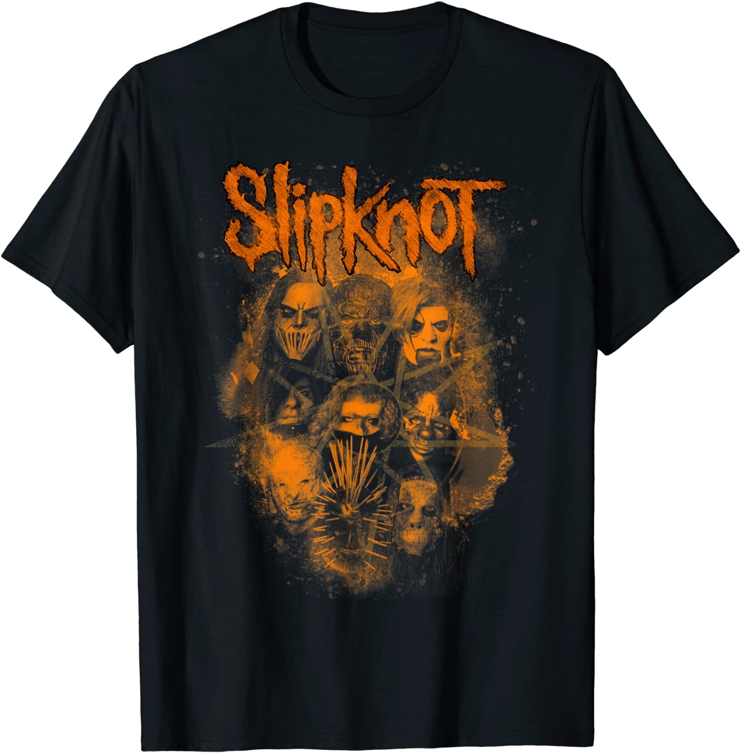 Slipknot Official We Are Not Your Kind Orange T-Shirt