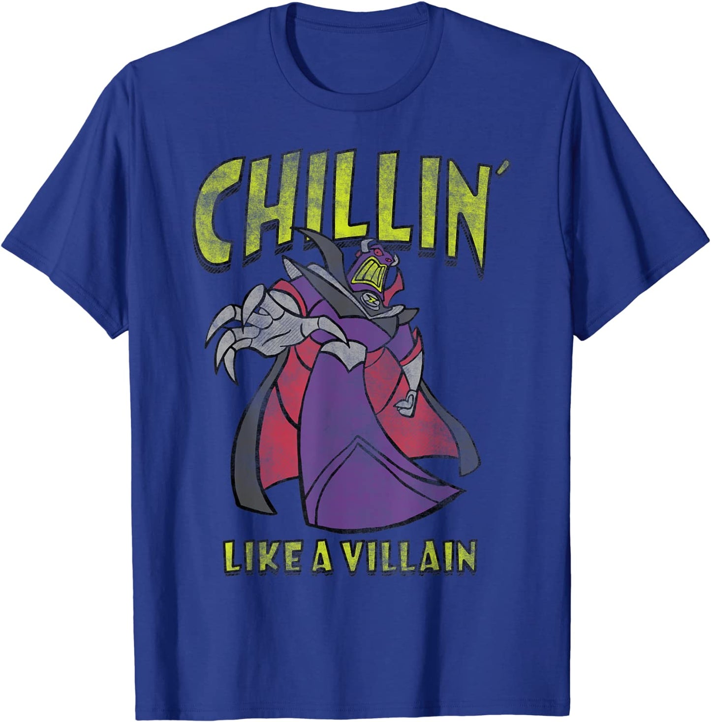 Disney Pixar Toy Story Zurg Chillin Villain Graphic T-Shirt T-Shirt