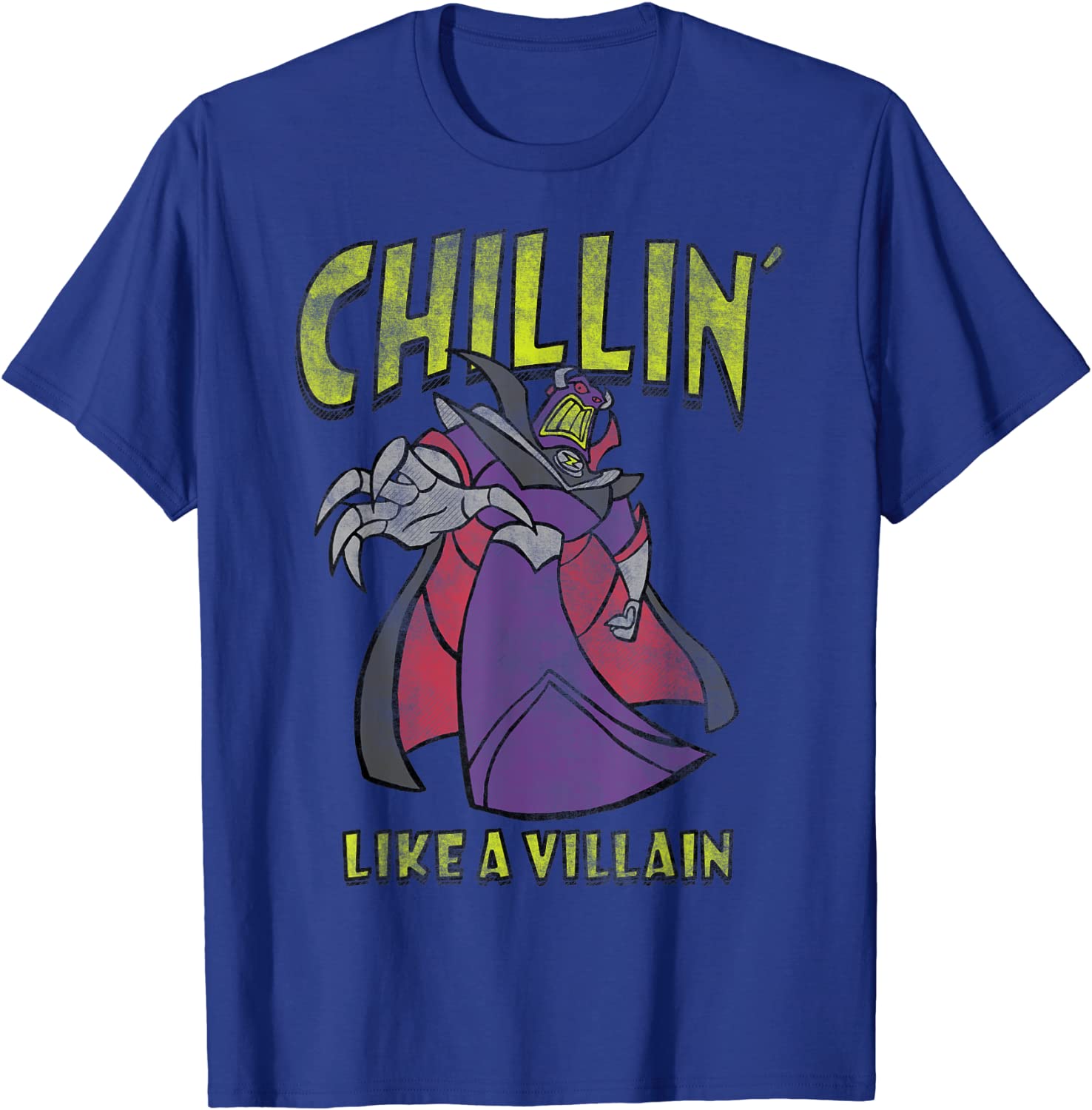 Disney Pixar Toy Story Zurg Chillin Villain Graphic T-Shirt T-Shirt
