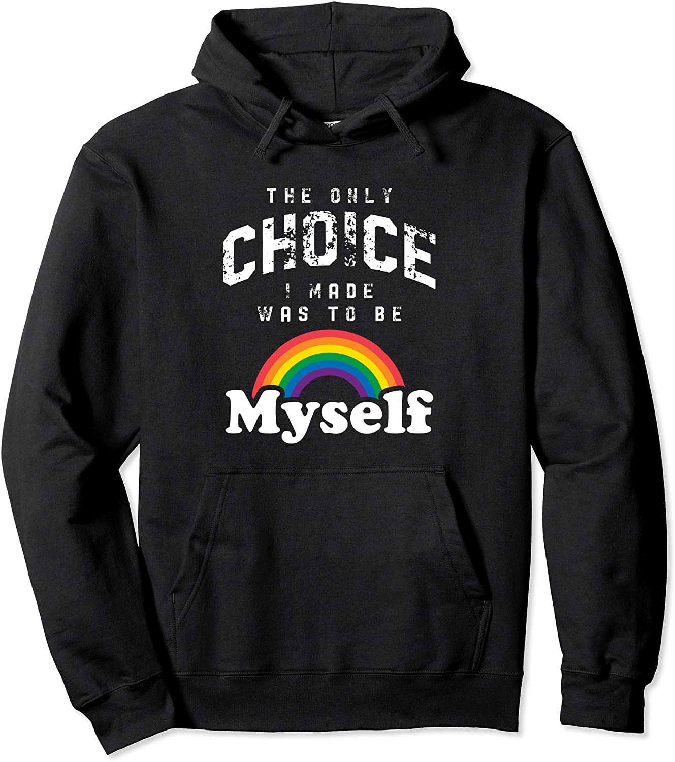 Rainbow Pride Month LGBT Pullover Hoodie