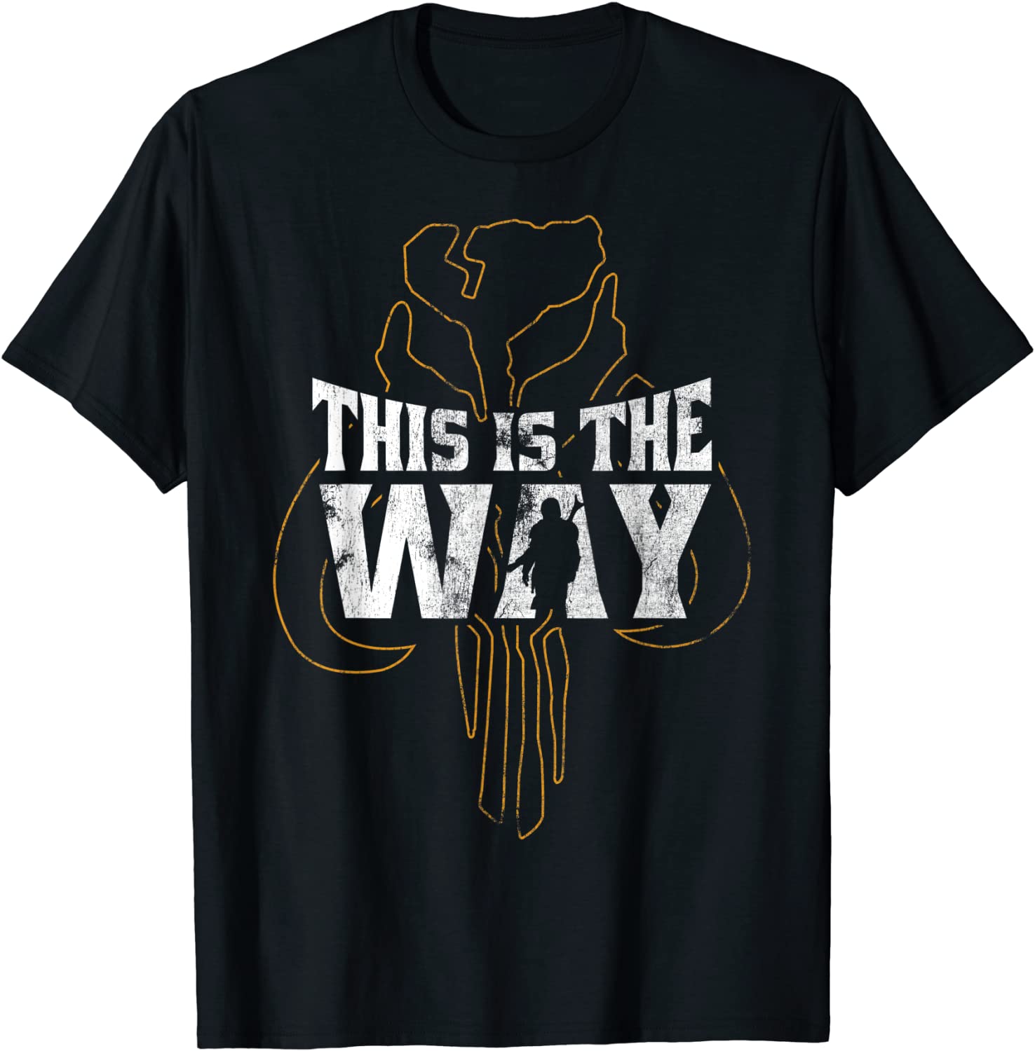 Star Wars The Mandalorian This Is The Way Mythosaur Overlay T-Shirt