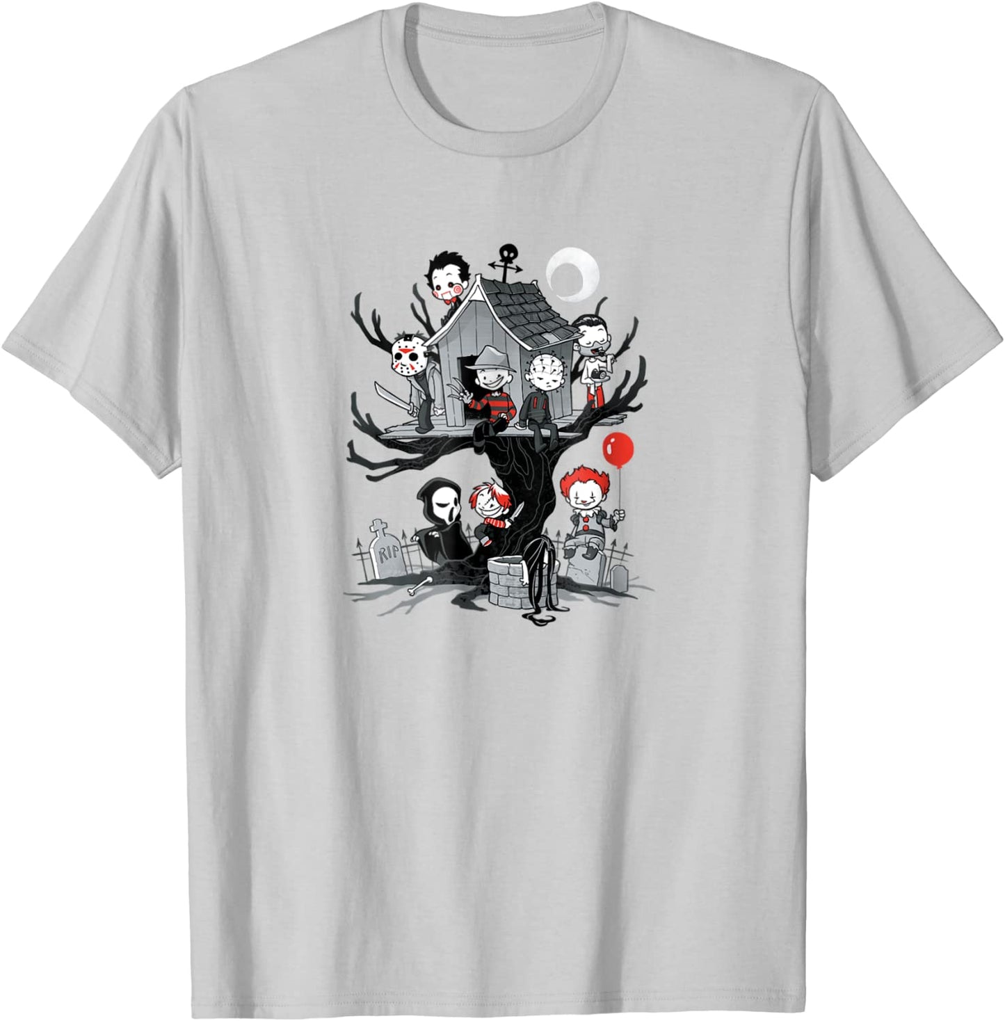ShirtWoot Horror Clubhouse T-Shirt