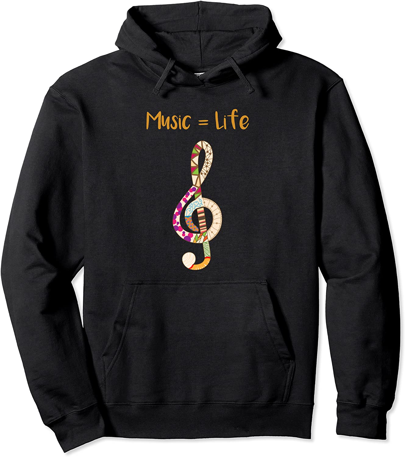 Music Is Life Treble Clef For Music Lovers Artists
