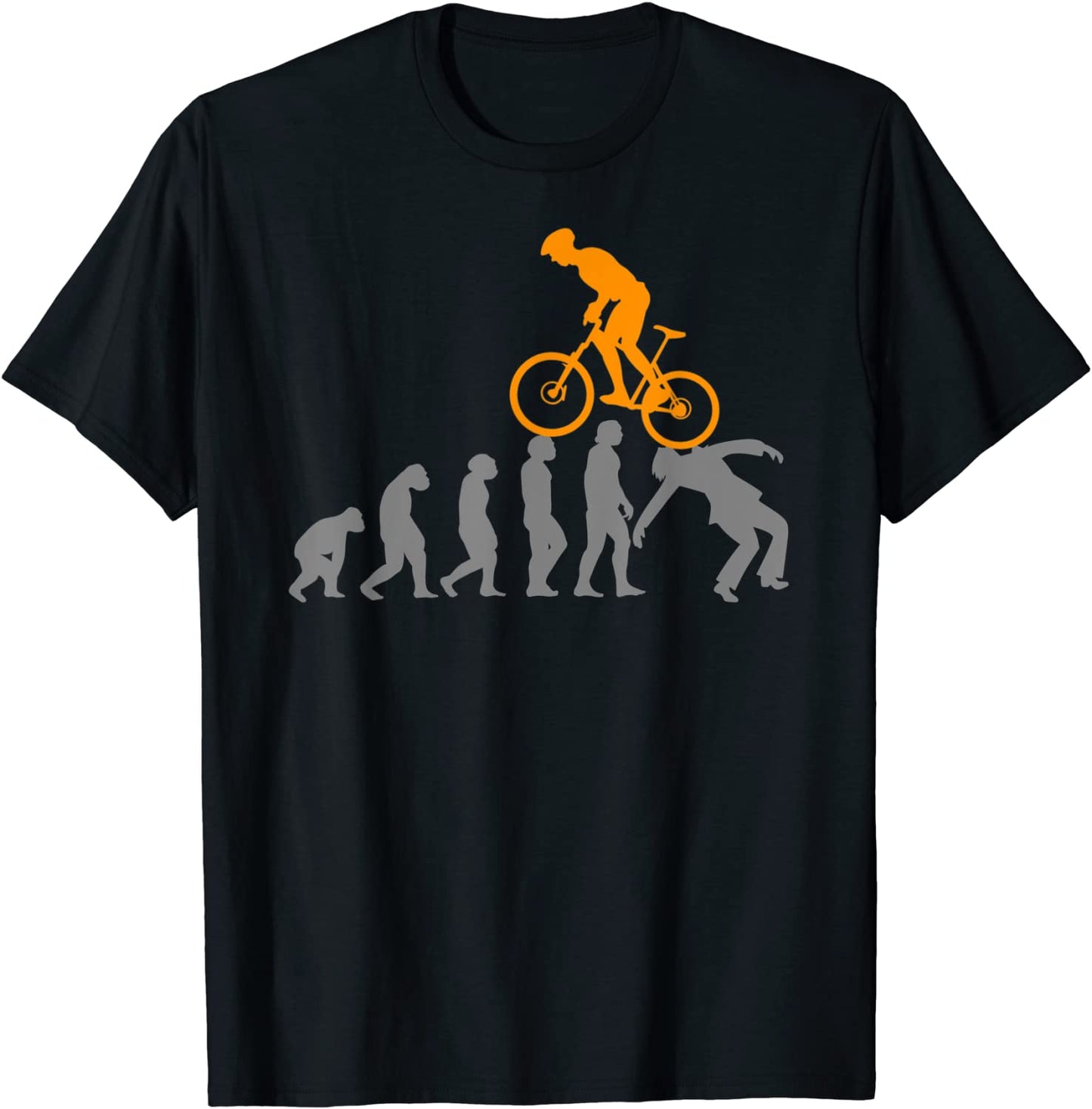 MTB Evolution Bike Mountain Accessories Bicycle T-Shirt
