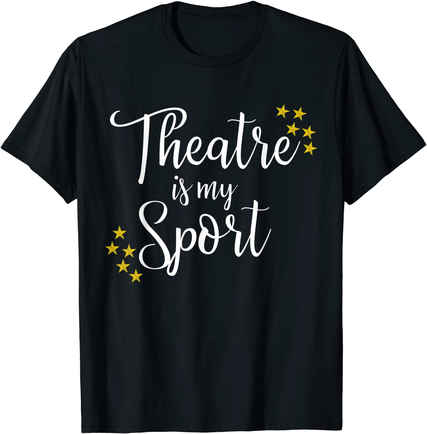 Theatre Is My Sport Shirt Drama Gift For Youth Theatre Kids T-Shirt