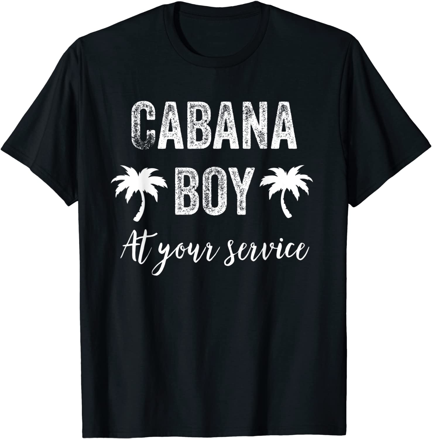 Cabana Boy Pool Party Bartender Mens T-Shirt