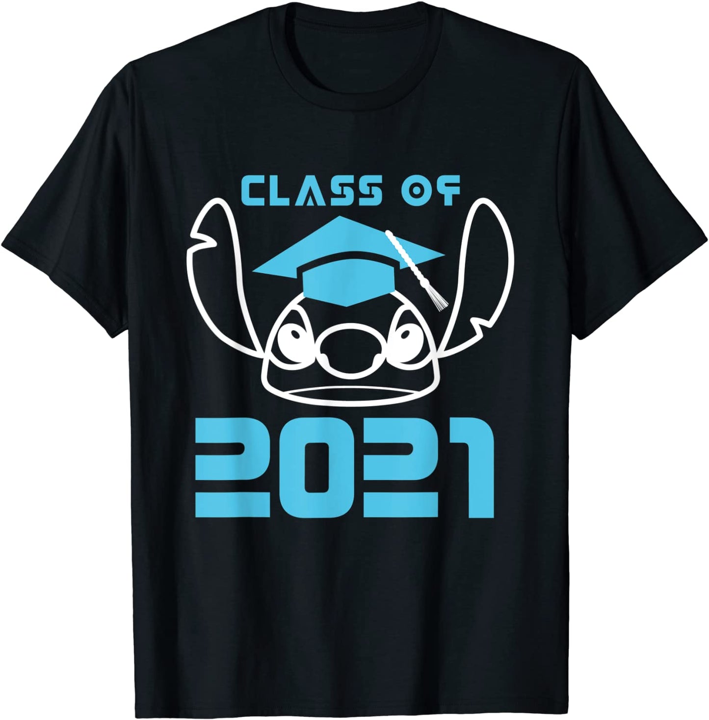 Disney Stitch Class of 2021 Graduation T-Shirt