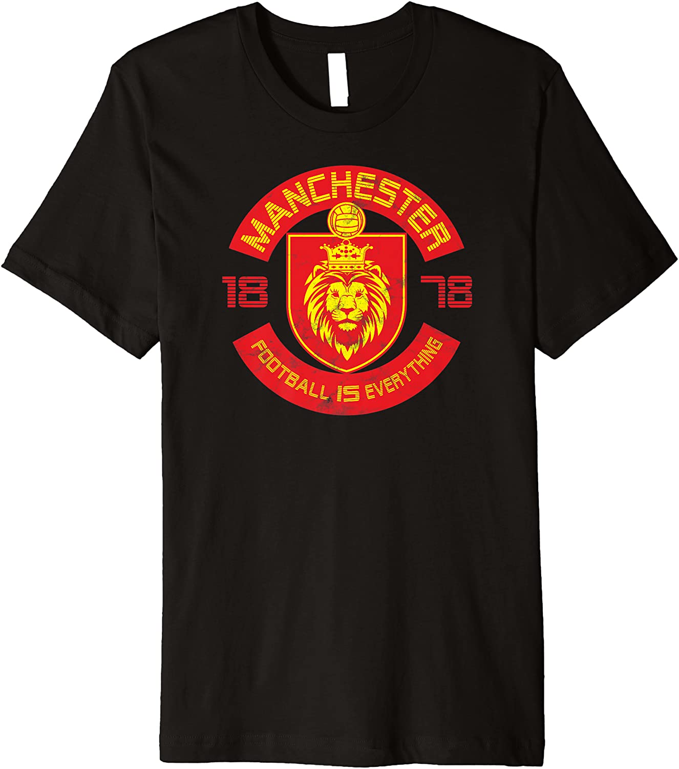 Football Is Everything - Manchester Squad Retro Premium T-Shirt