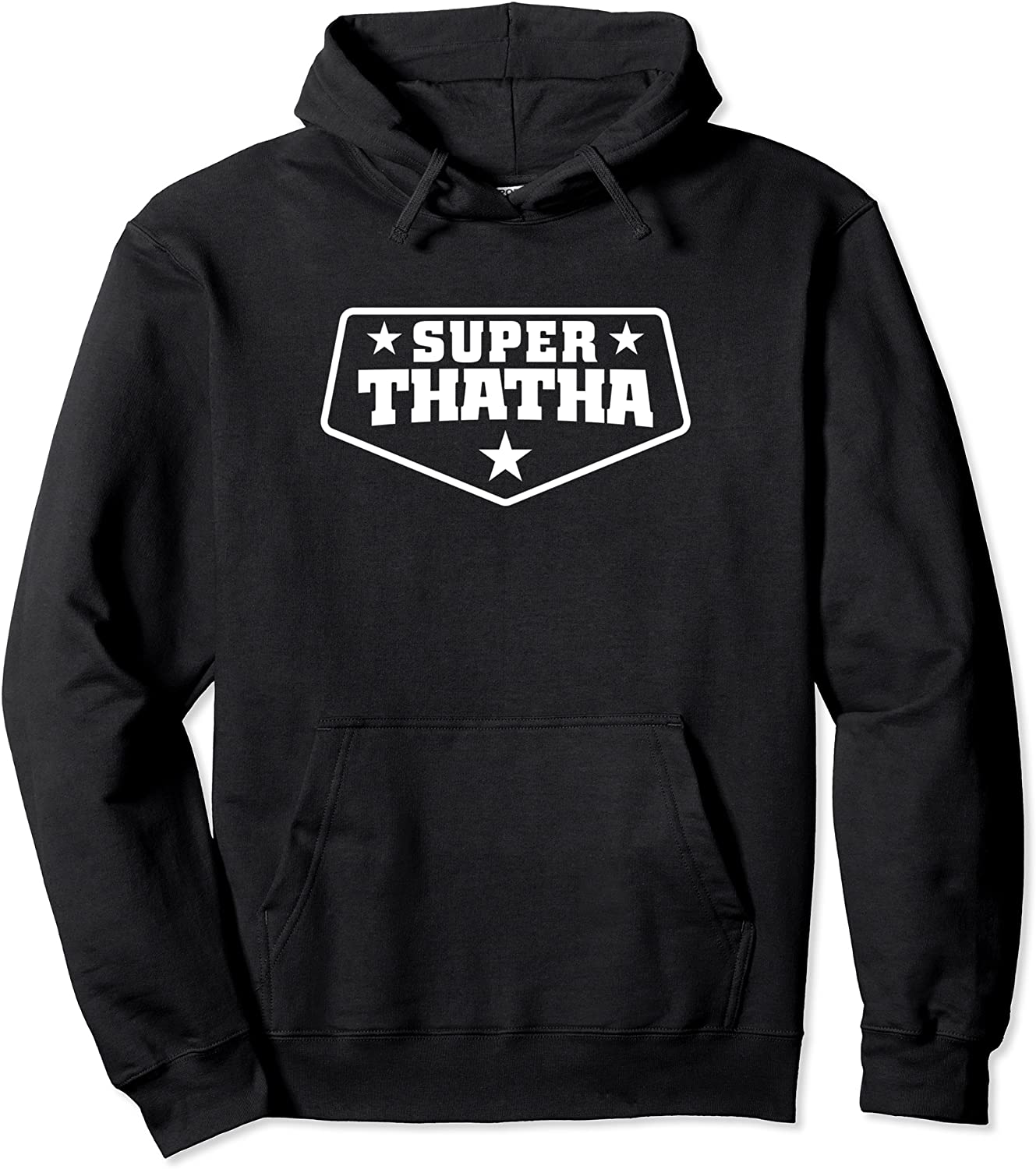 Super Thatha for Tamil Grandpa Pullover Hoodie
