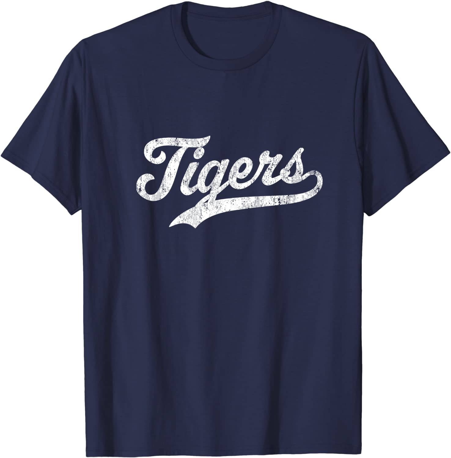 Tigers Mascot T Shirt Vintage Sports Name Tee Design