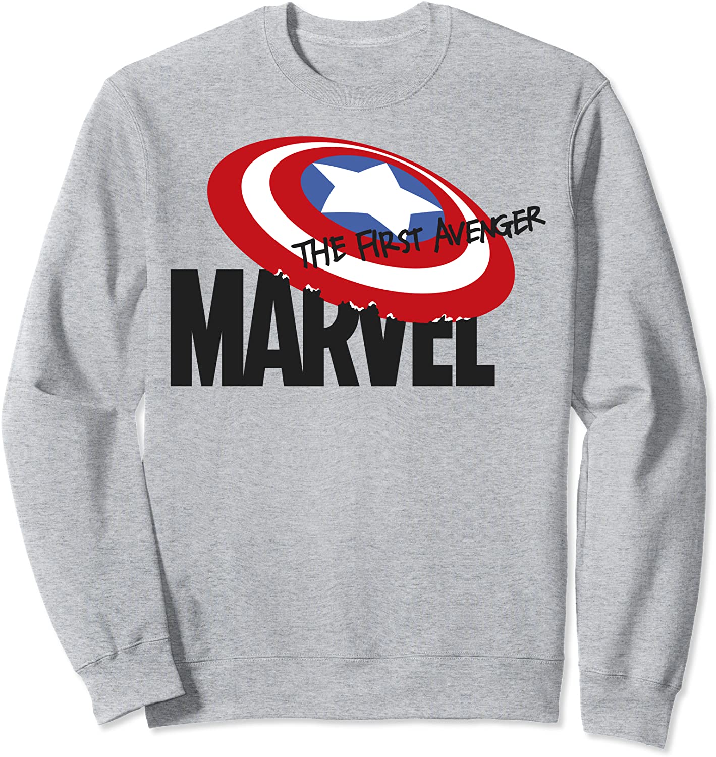Marvel Captain America The First Avenger Shield Logo Sweatshirt