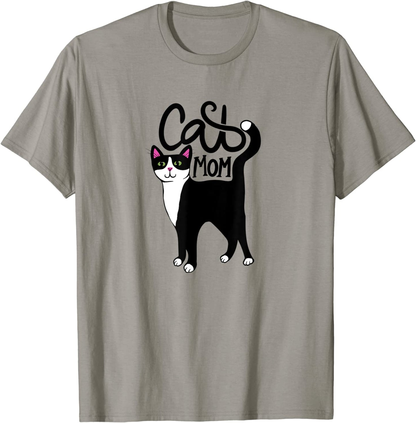 Tuxedo Cat Mom Cute T-Shirt