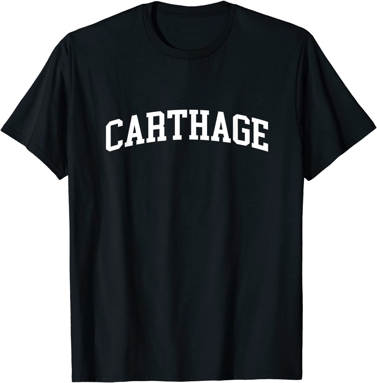 Carthage Vintage Retro Varsity Style High School Sport T-Shirt