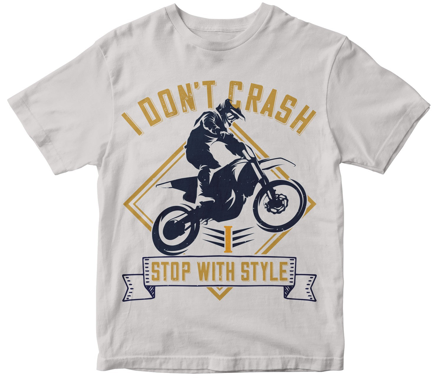 I Don’T Crash. I Stop With Style