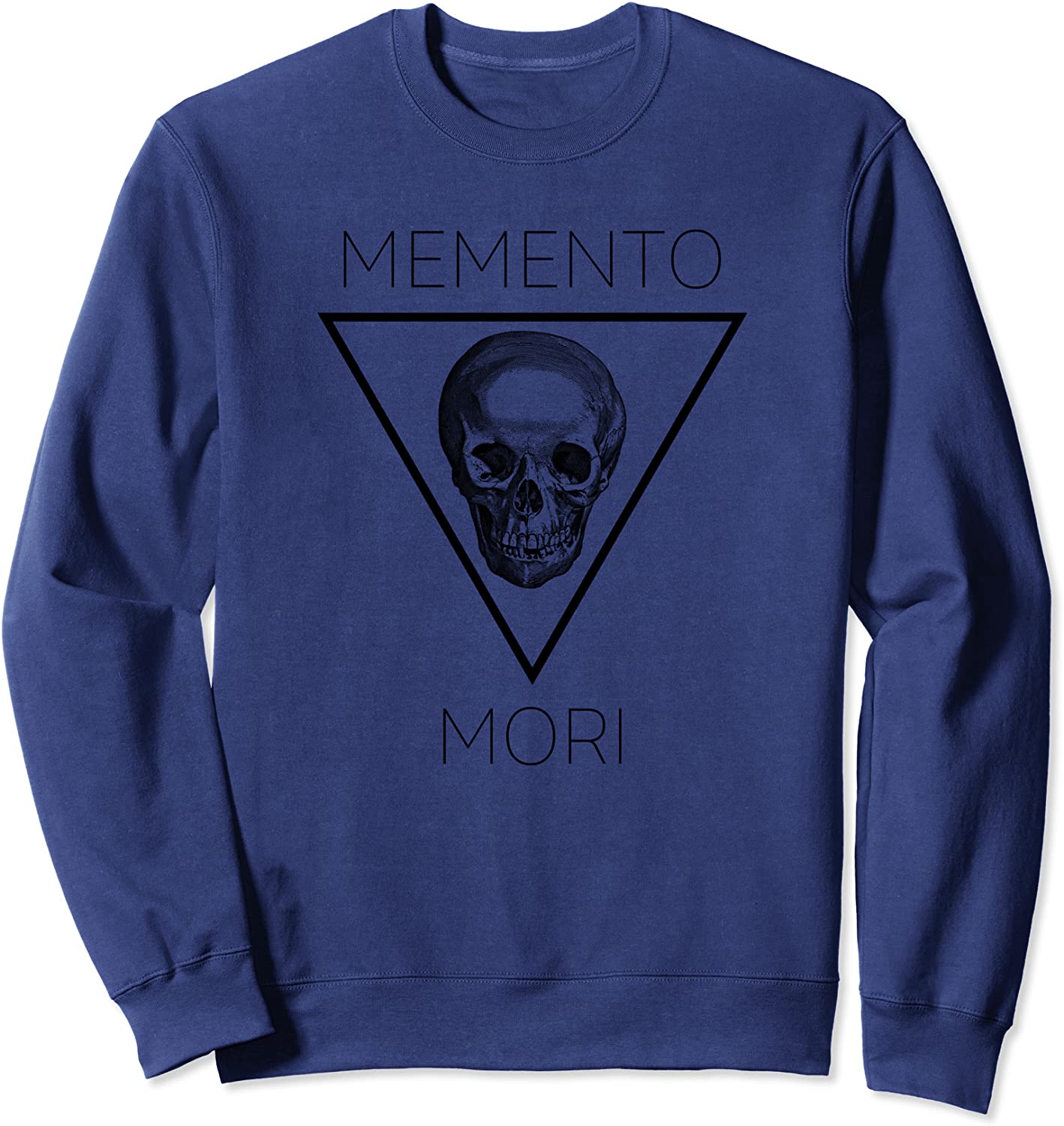 Memento Mori Drawing Stoicism Stoic Philosopher Design Sweatshirt