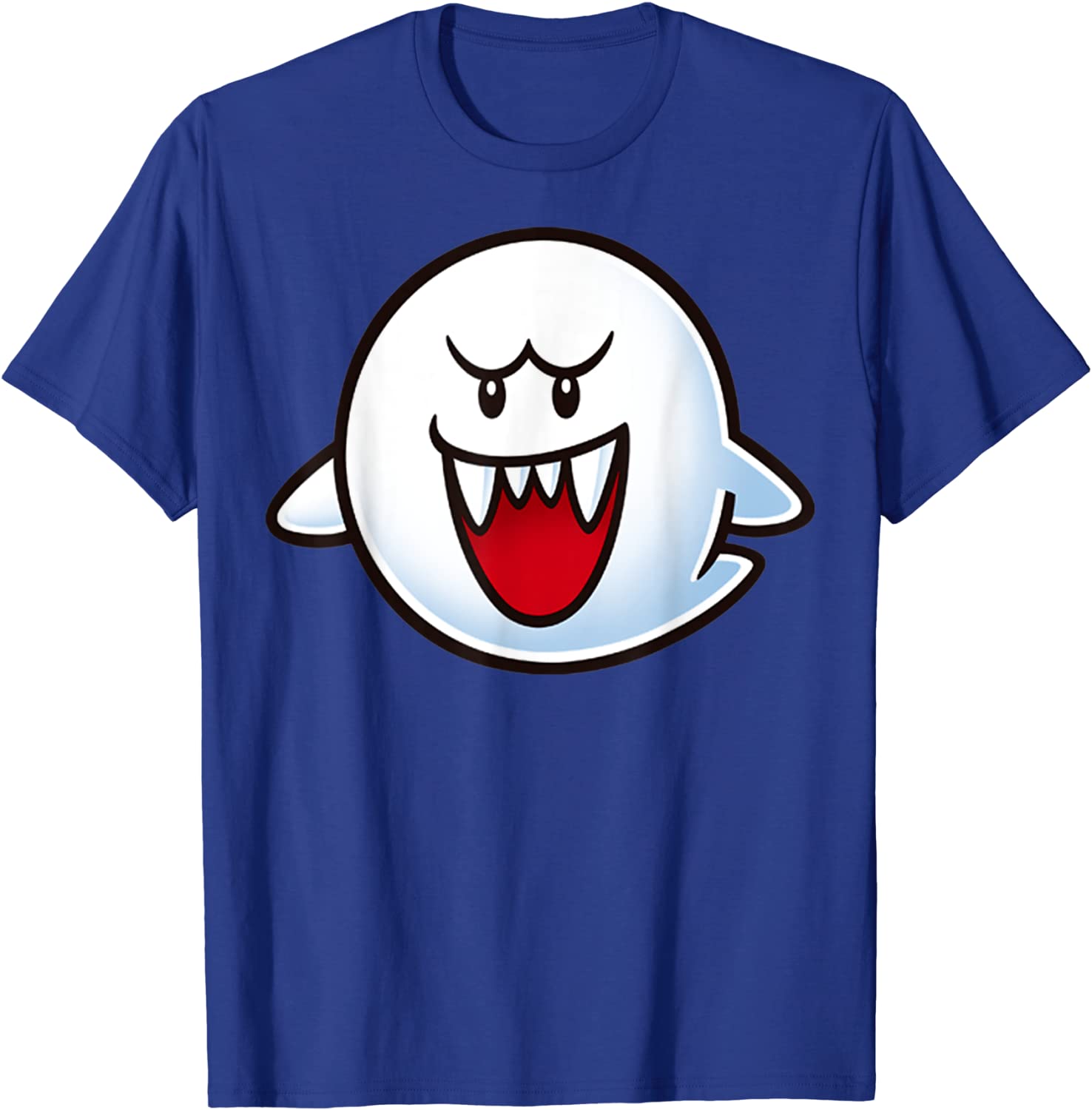 Nintendo Super Mario Boo Face Graphic T-Shirt T-Shirt