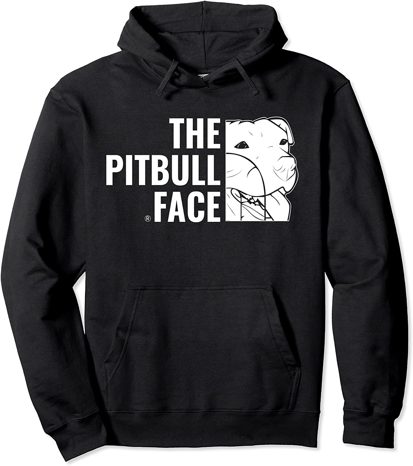 PitBull Love The Pitbull Face Dog Pet Animal Lover Hoodie