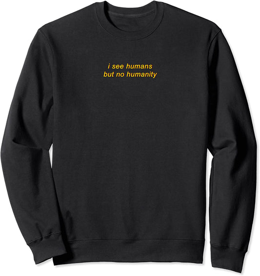 Aesthetic Quote Clothing Soft Grunge Teen Girls E-girl E-boy Sweatshirt