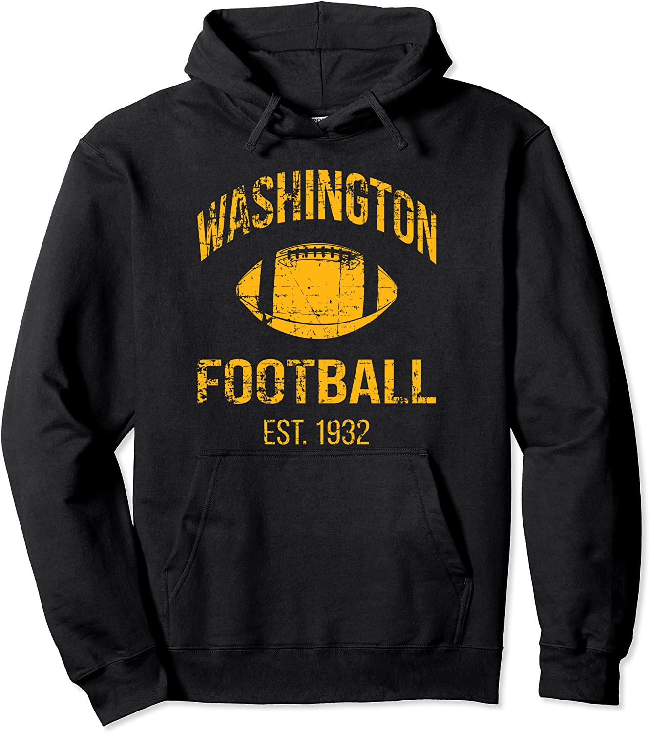 Vintage Washington Football Team - DC Sports And Fans Pullover Hoodie