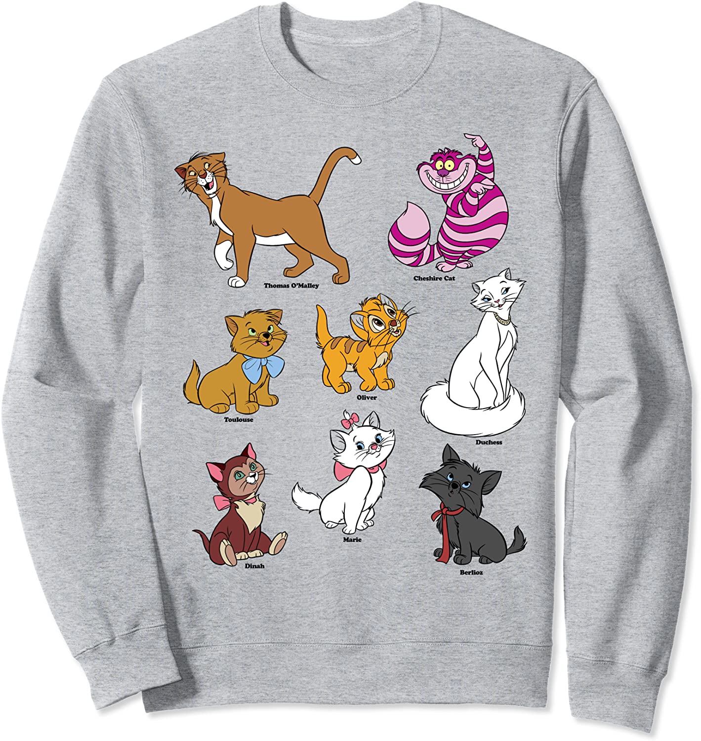 Disney Mickey And Friends Cats Portraits Sweatshirt