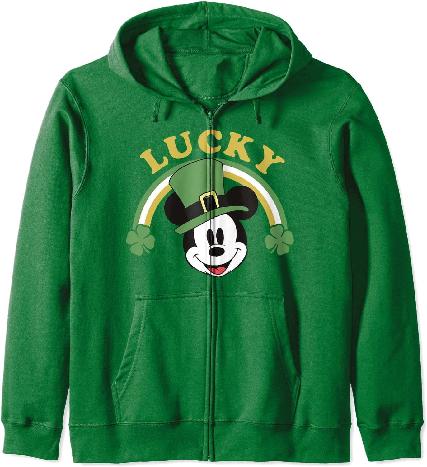 Disney Mickey And Friends St Patricks Day Lucky Mickey Hoodie