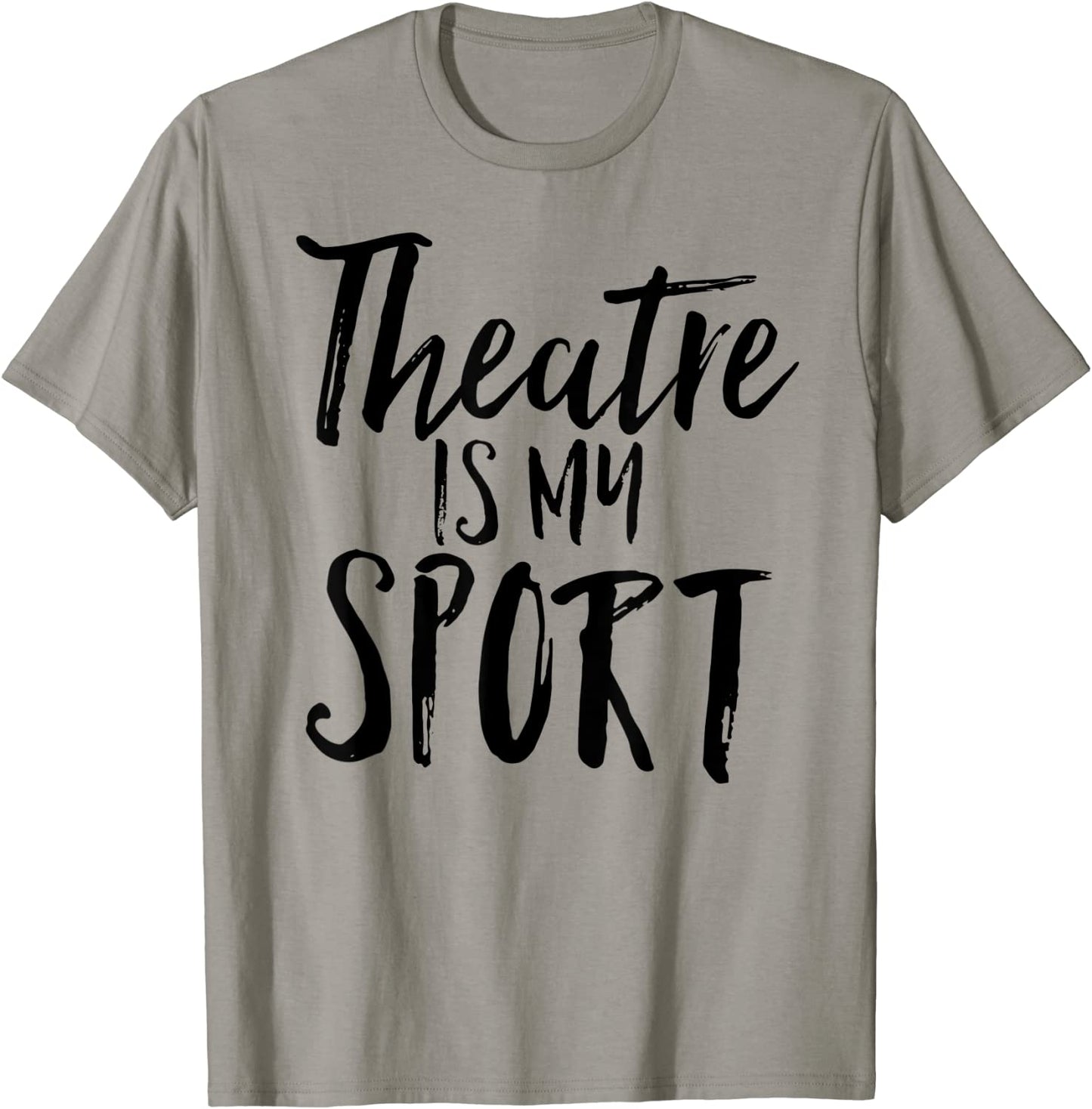 Theatre Is My Sport Musical Fun Broadway Theater Christmas T-Shirt