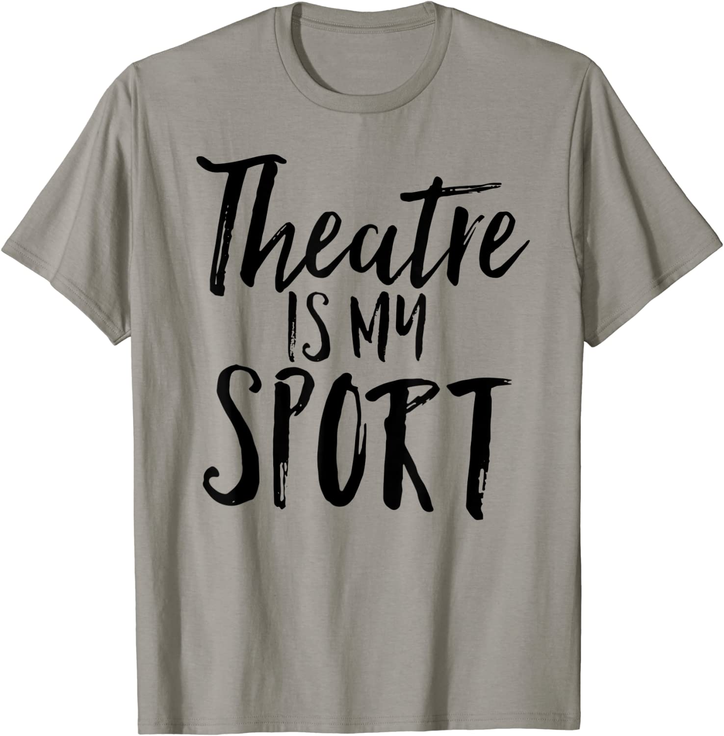Theatre Is My Sport Musical Fun Broadway Theater Christmas T-Shirt