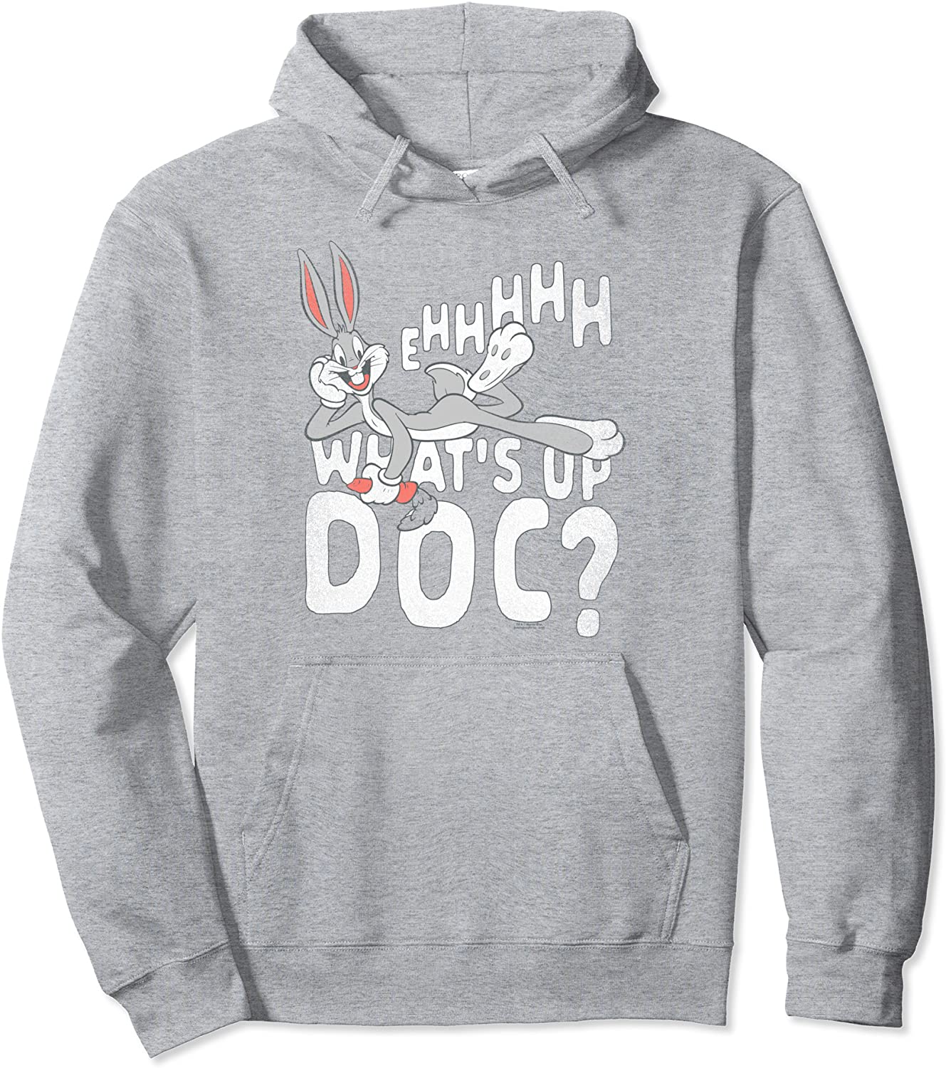Looney Tunes Bugs Bunny Whats Up Doc Pullover Hoodie