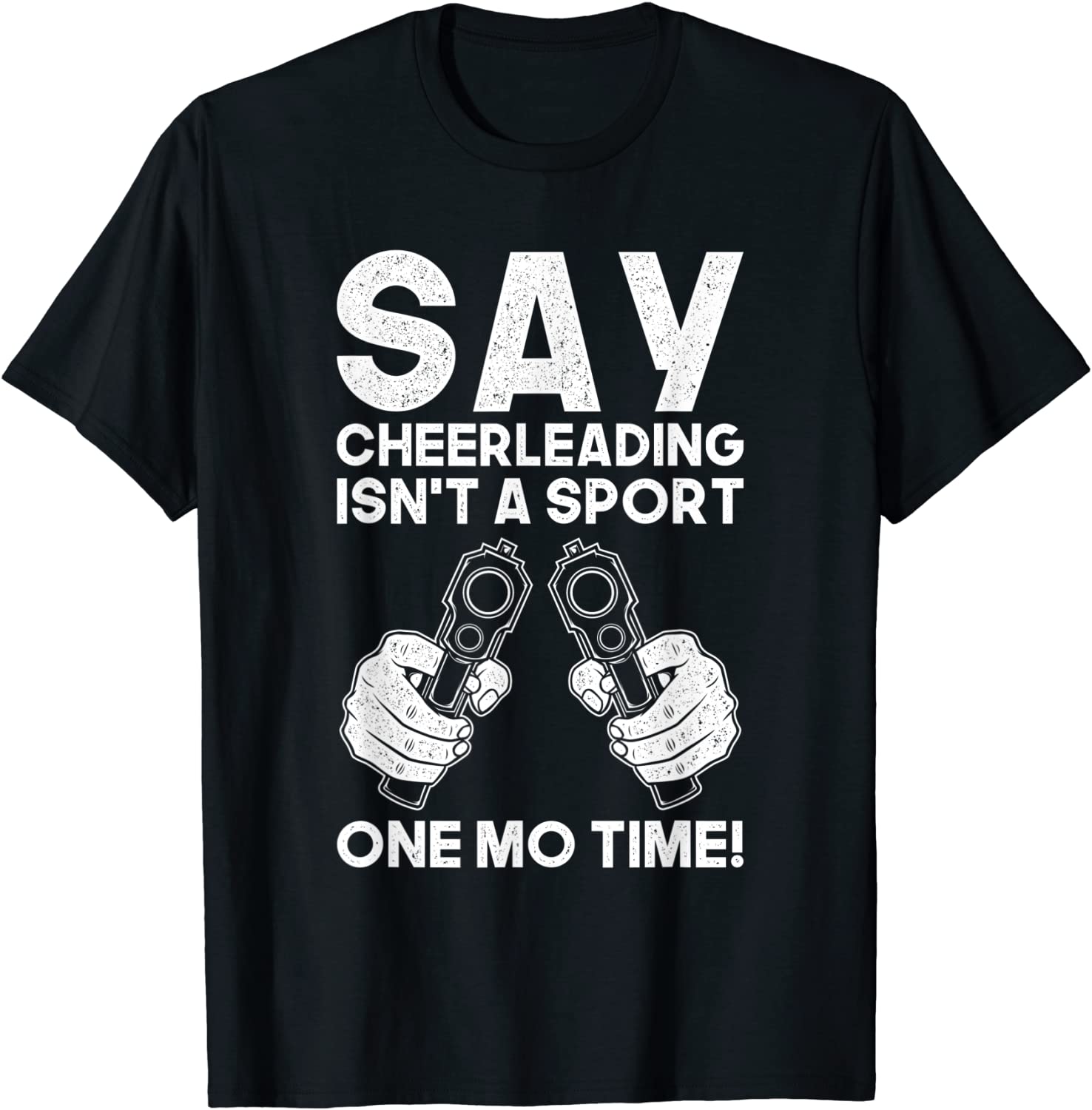Funny Cheerleading is no Sport Cheerleader Design T-Shirt