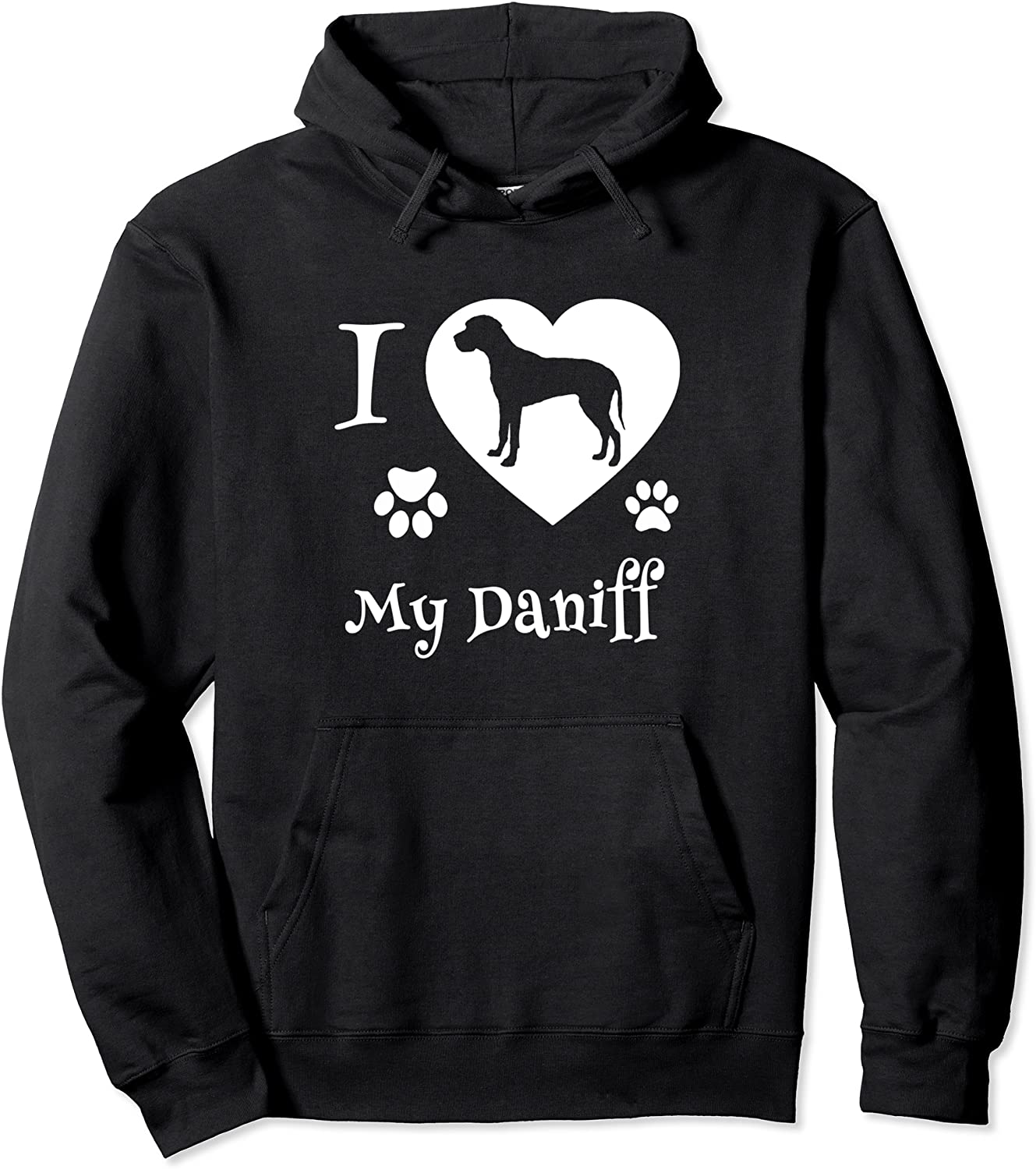 Daniff Shirt Design For Daniff Dog Lovers Pullover Hoodie