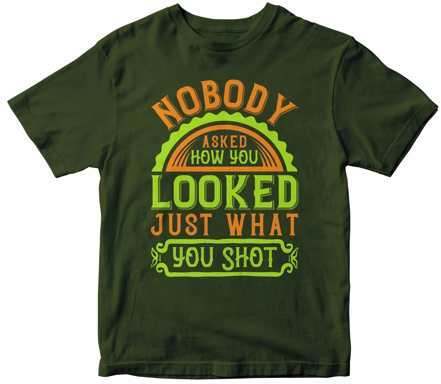 Nobody Asked How You Looked, Just What You Shot