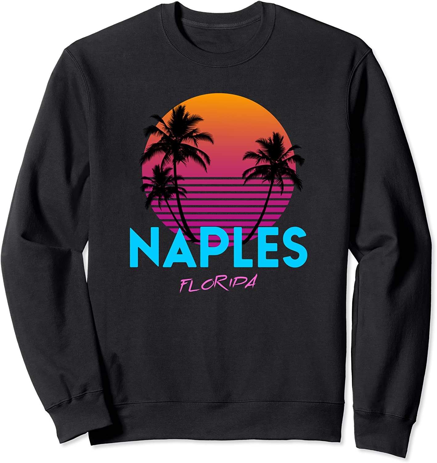 Naples Florida Retro 80s Sweatshirt