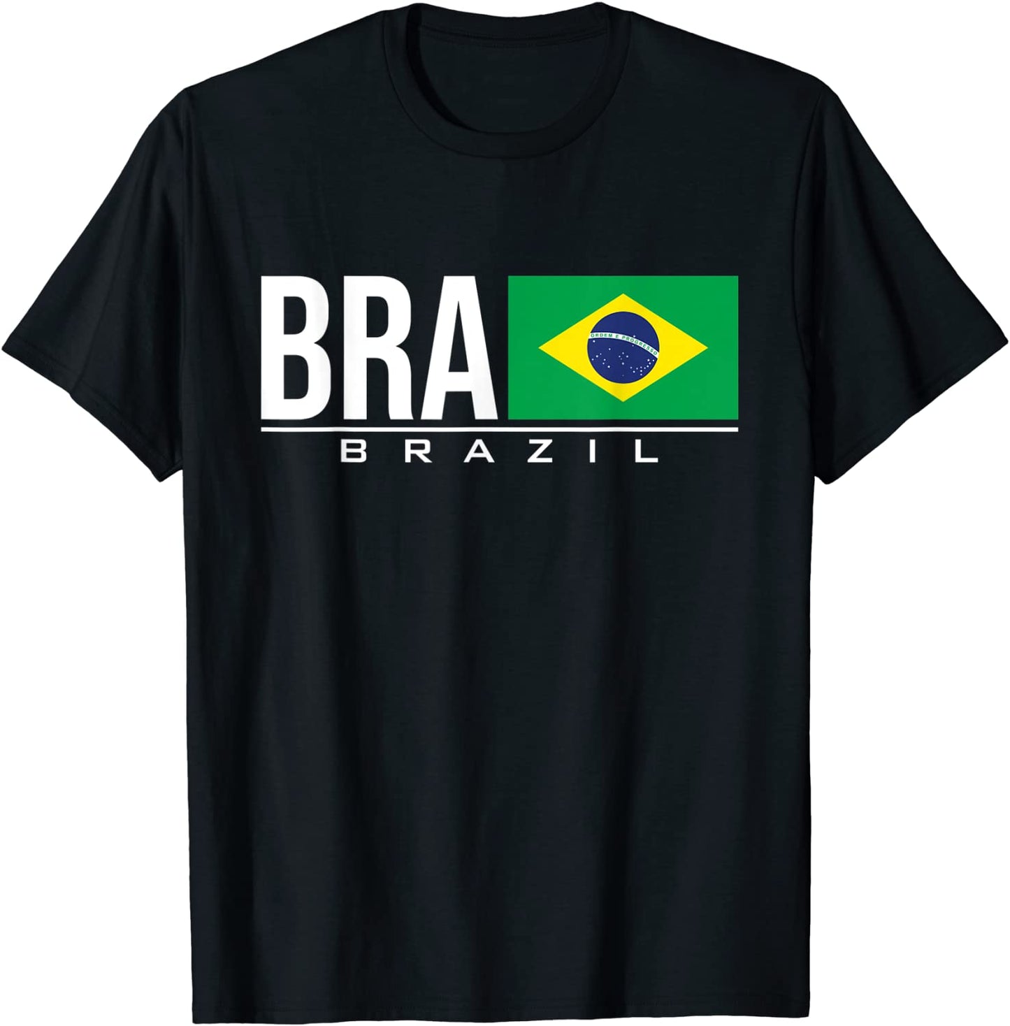BRAZIL BRASIL FLAG BRAZILIAN COUNTRY CODE BRA SPORTS GAMES T-Shirt