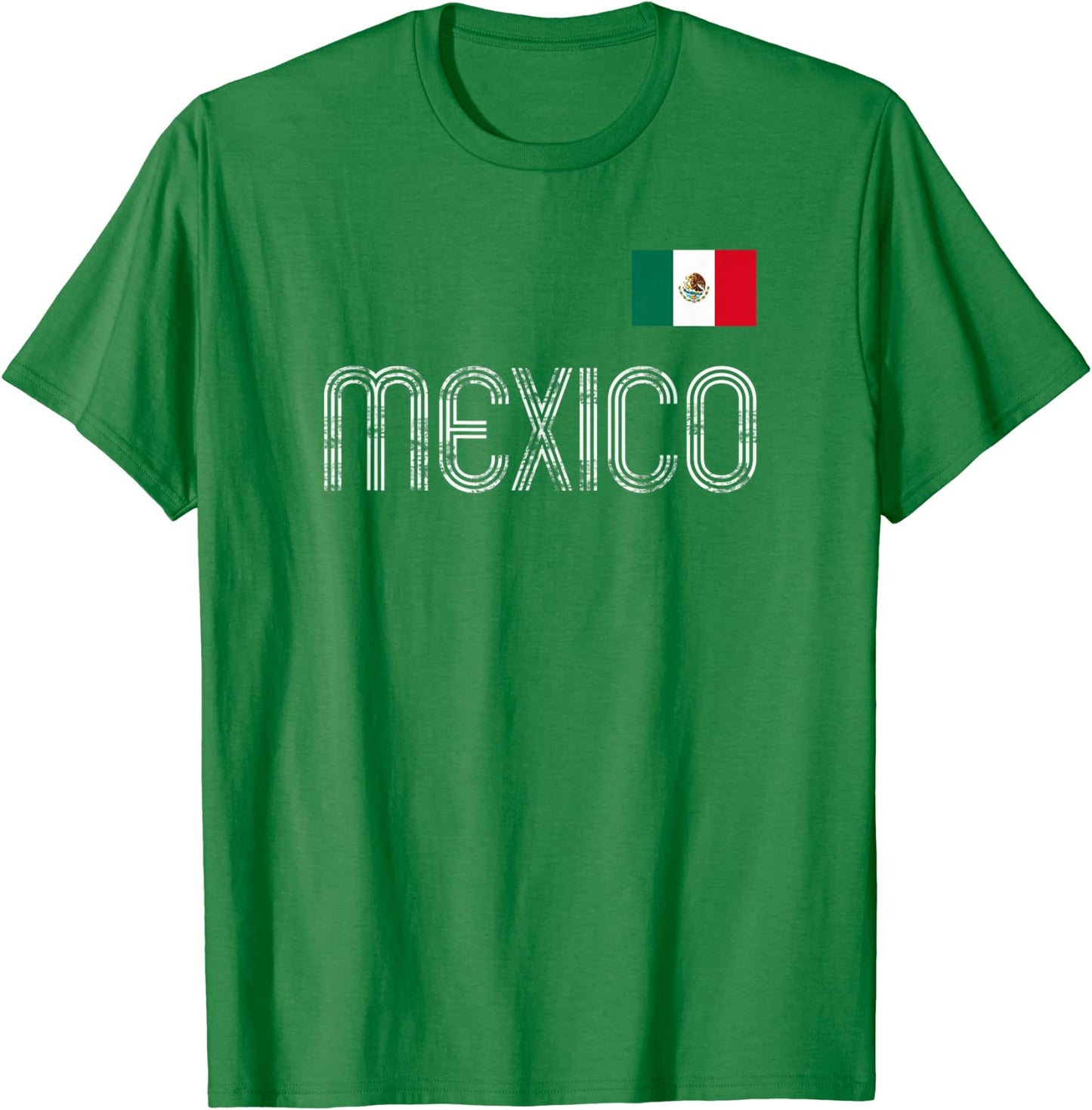 Mexico Football Soccer Retro Vintage Style T-Shirt