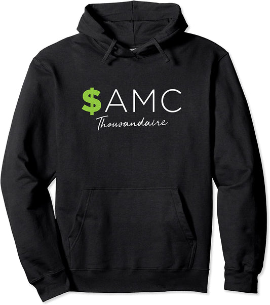 AMC Symbol Thousandaire Funny Stock Pullover Hoodie