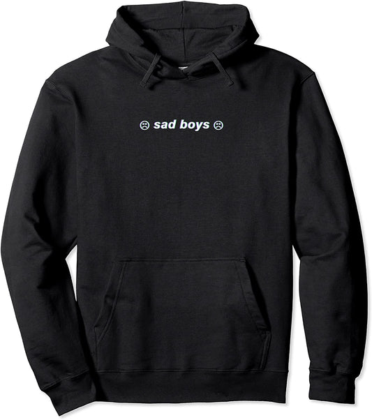 Aesthetic Sad Boys Clothing Soft Grunge Clothes Men Teens Pullover Hoodie