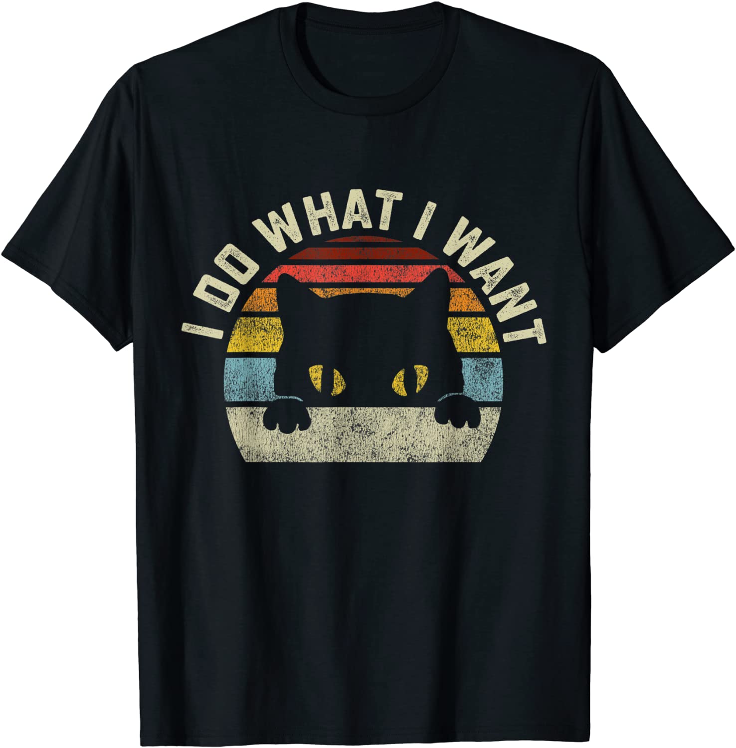 I Do What I Want Cat T-Shirt
