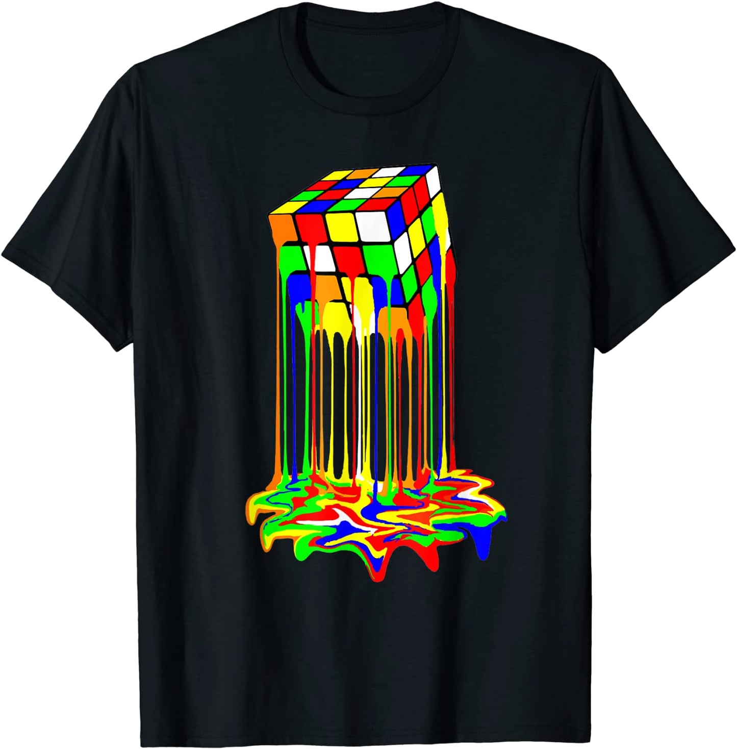 AWESOME GRAPHIC MELTING RUBIK RUBIX RUBICS CUBE