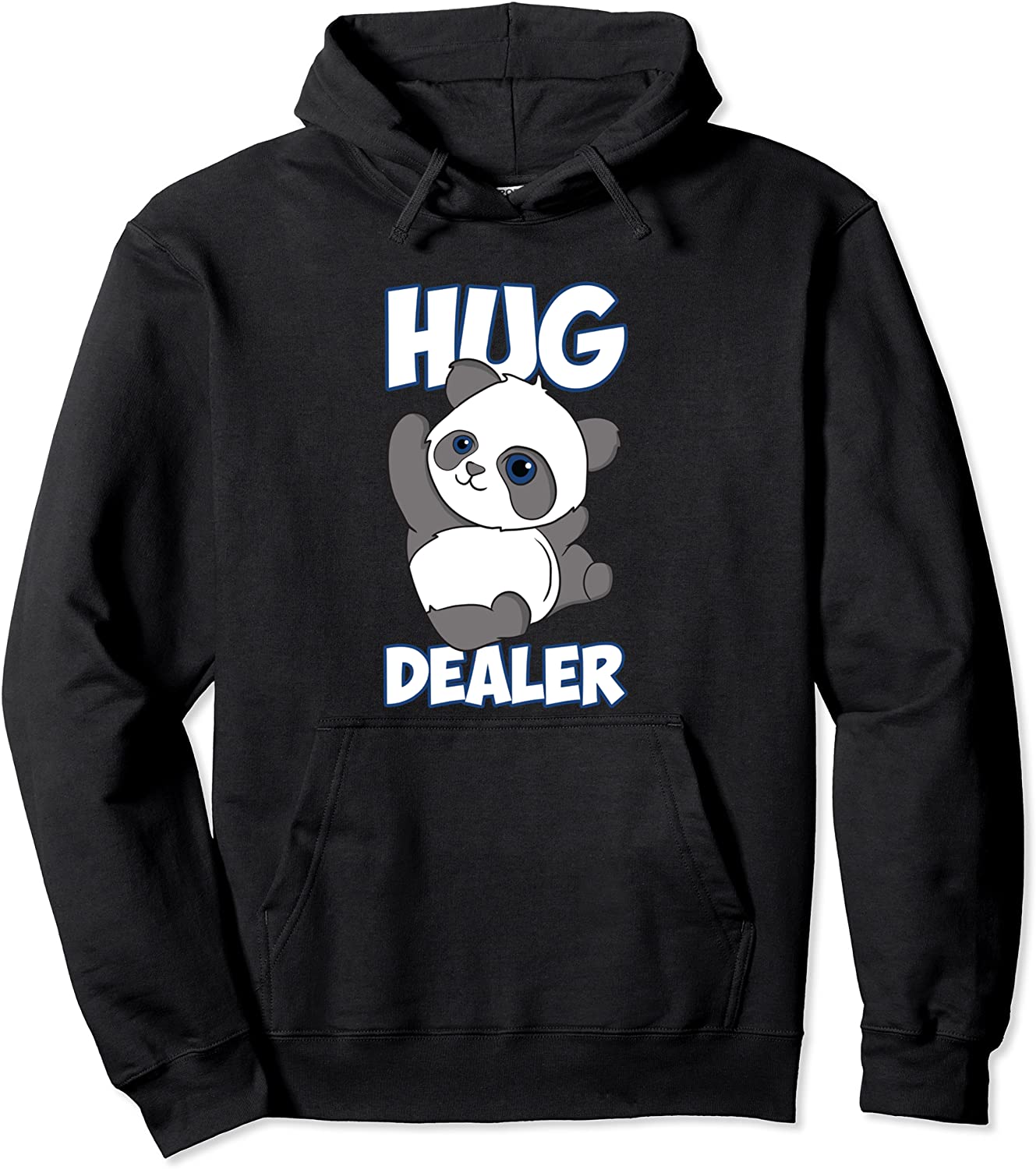 Funny Panda Hugs Hug Dealer Panda Pullover Hoodie