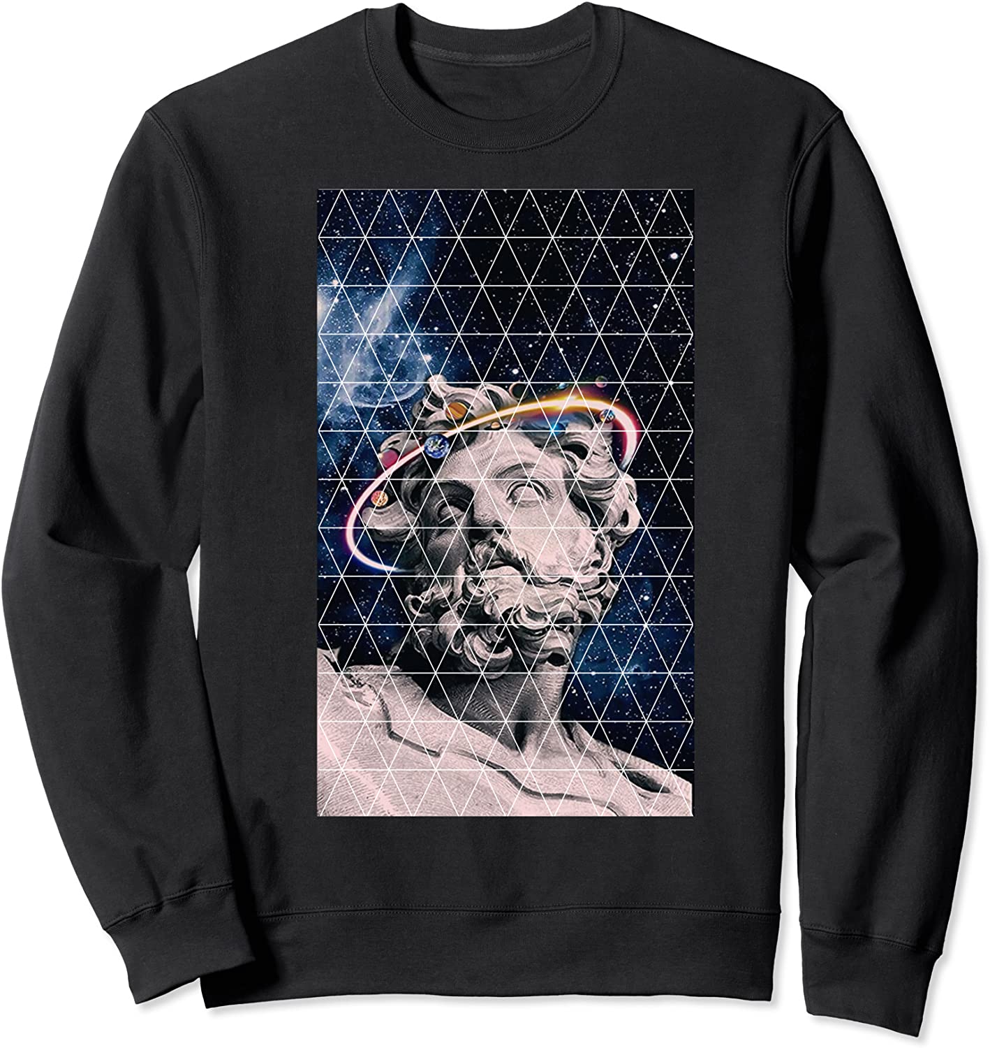 Greek Galaxy God Zeus God of Thunder Greek Ancient Mythology Sweatshirt