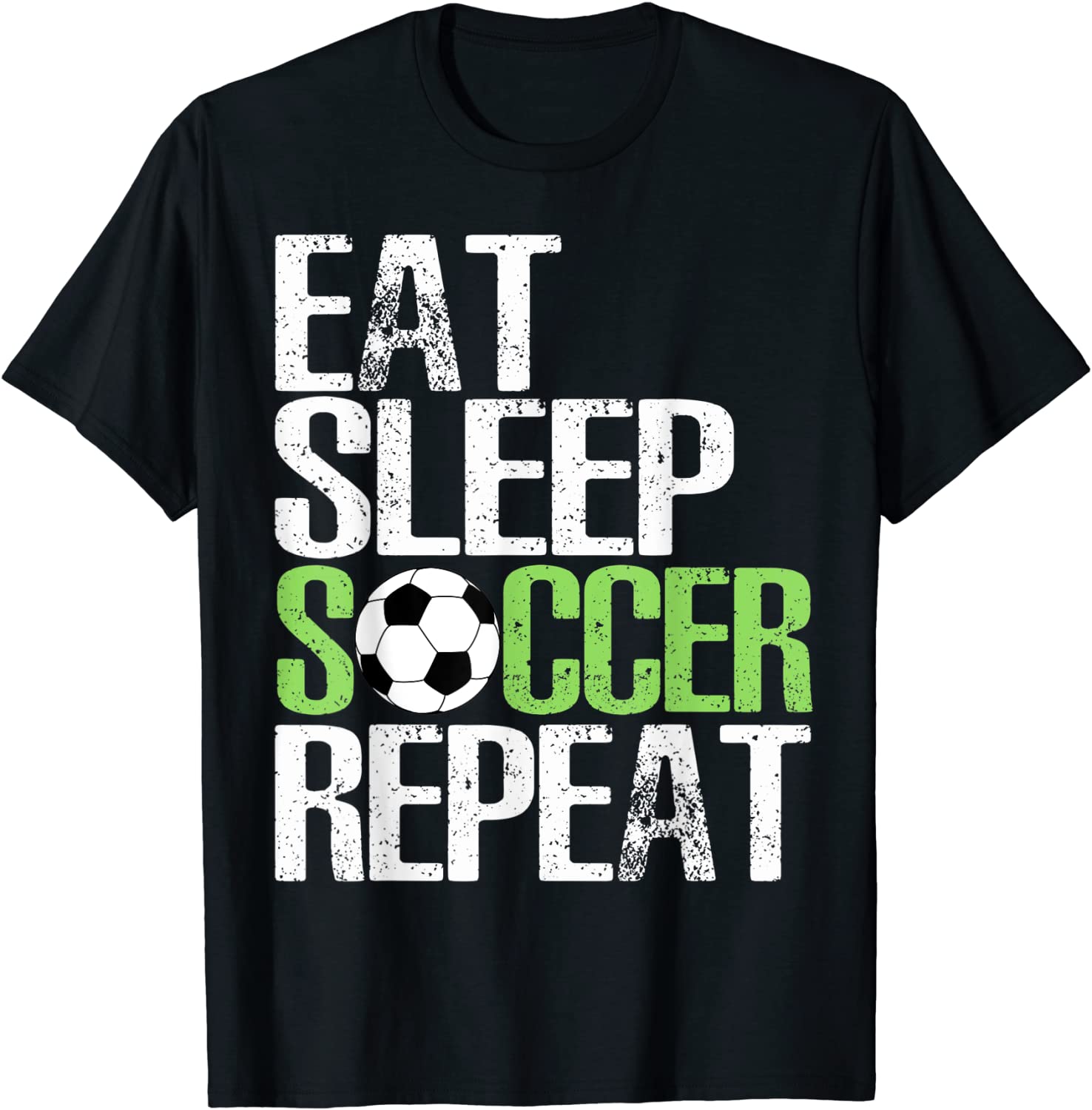 Eat Sleep Soccer Repeat Shirt Cool Sport Player Gift TShirt