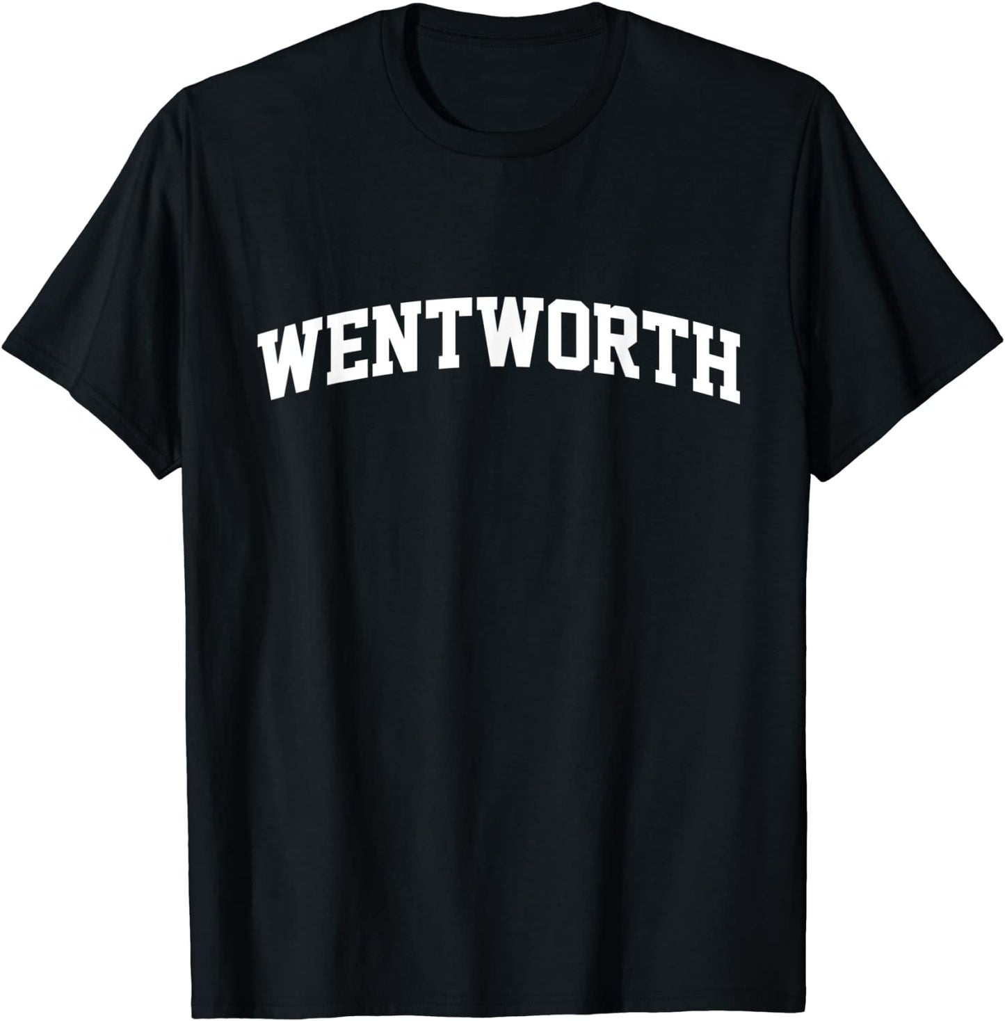 Wentworth Vintage Retro Sports Team College Gym Arch T-Shirt